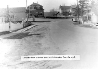 old photo of downtown mckellar