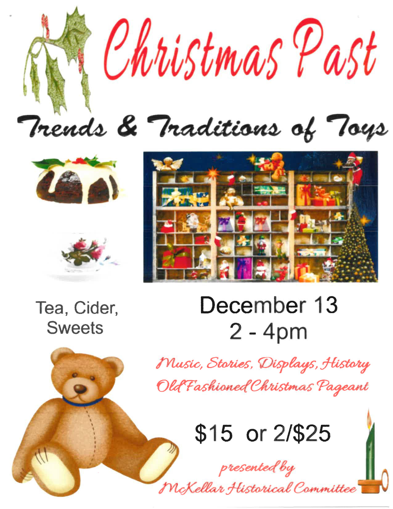 HISTORICAL COMMITTEE CHRISTMAS TEA