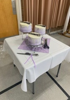 image of wedding inside community hall