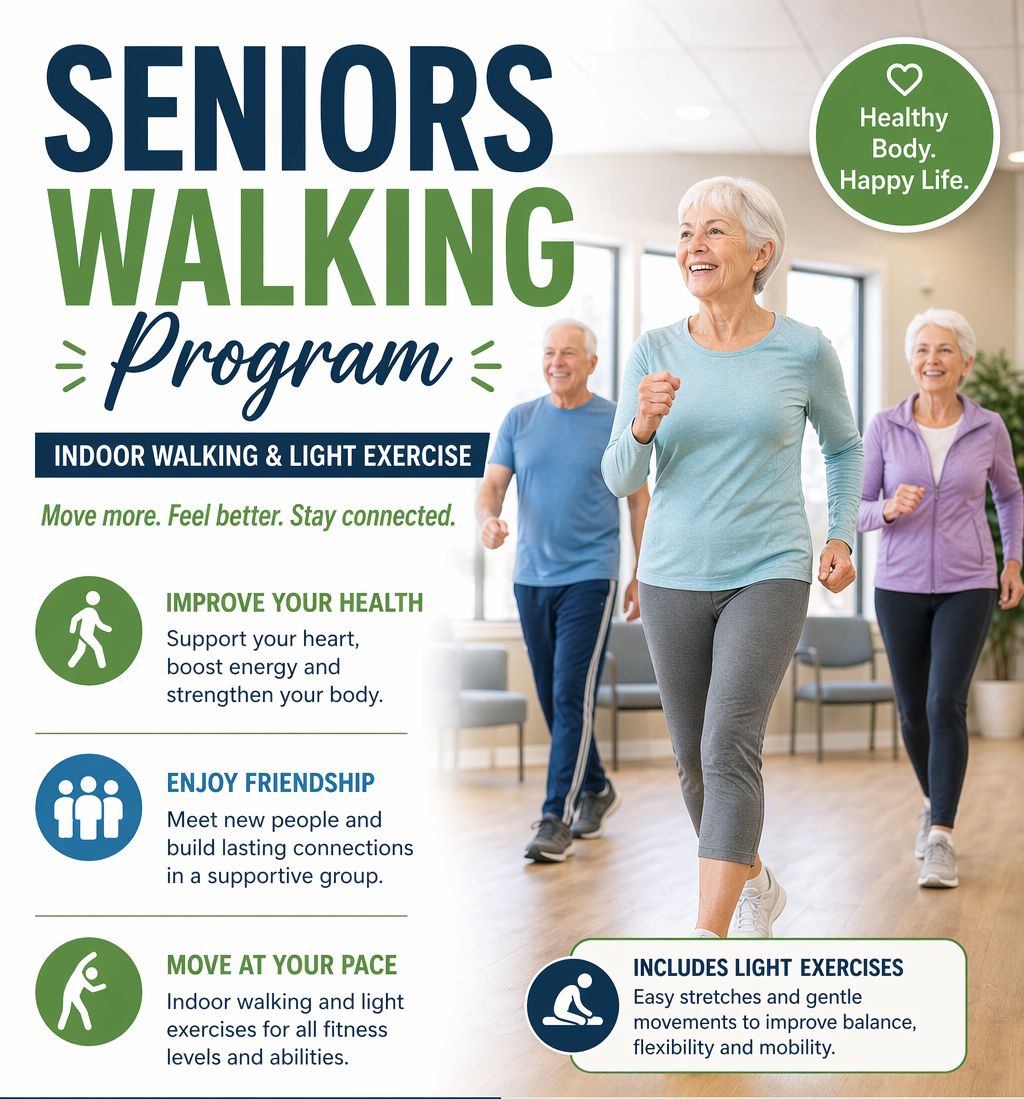seniors walking