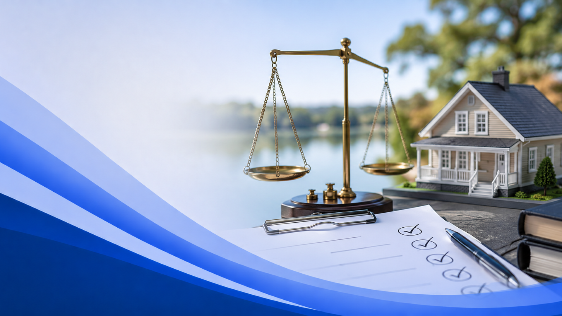 Legal inspection and real estate theme