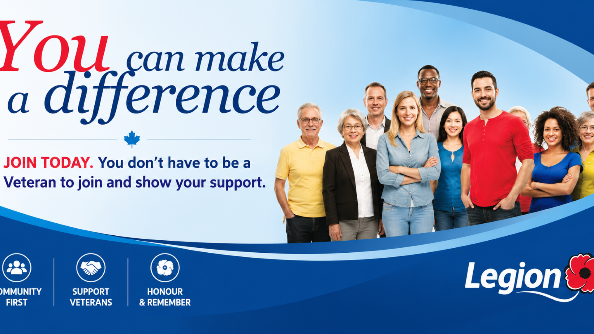 Make a difference, join today