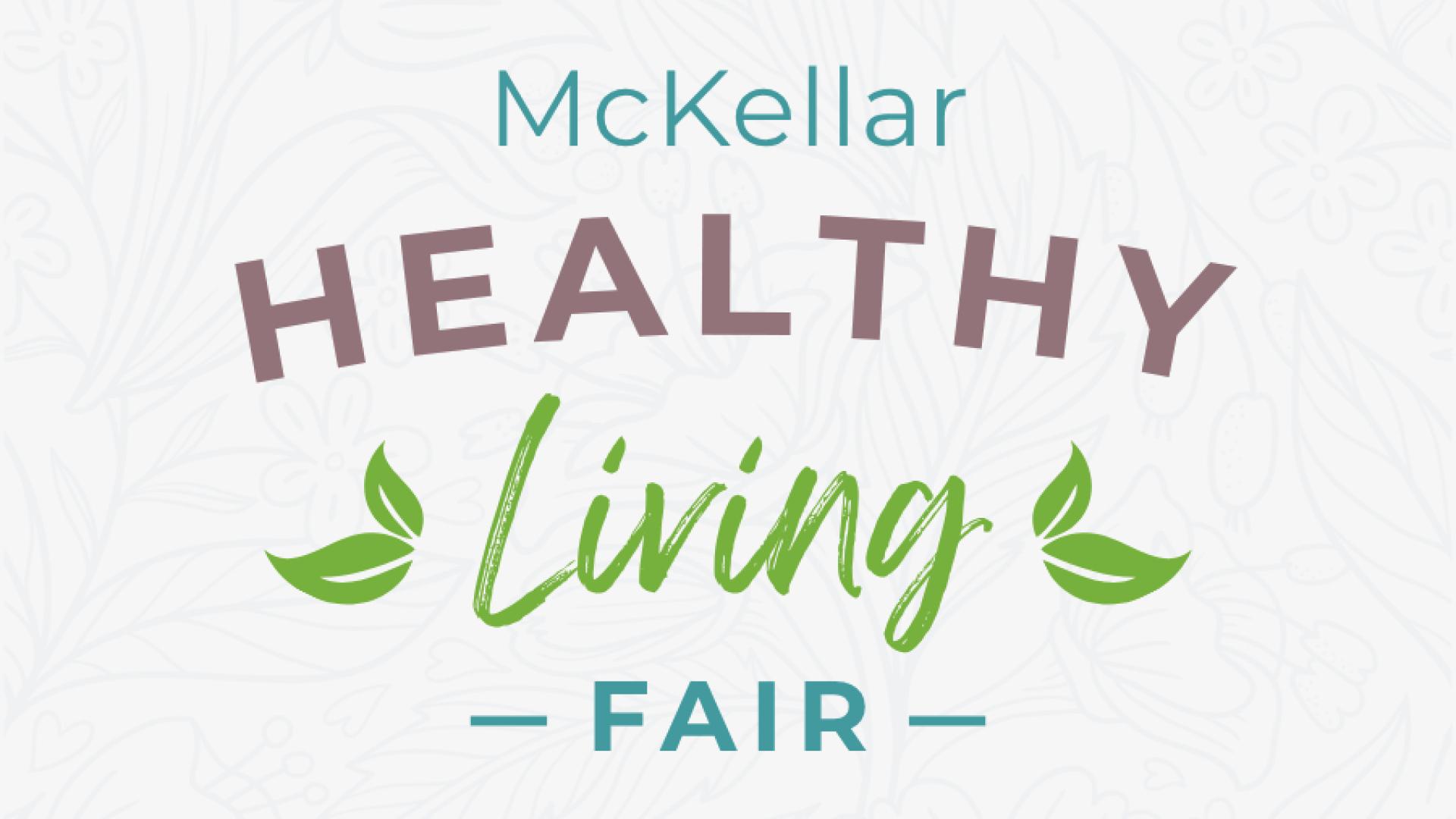 Flyer saying McKellar Healthy Living Fair